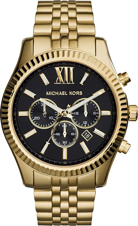 best michael kors watch for men|michael kors men's leather watch.